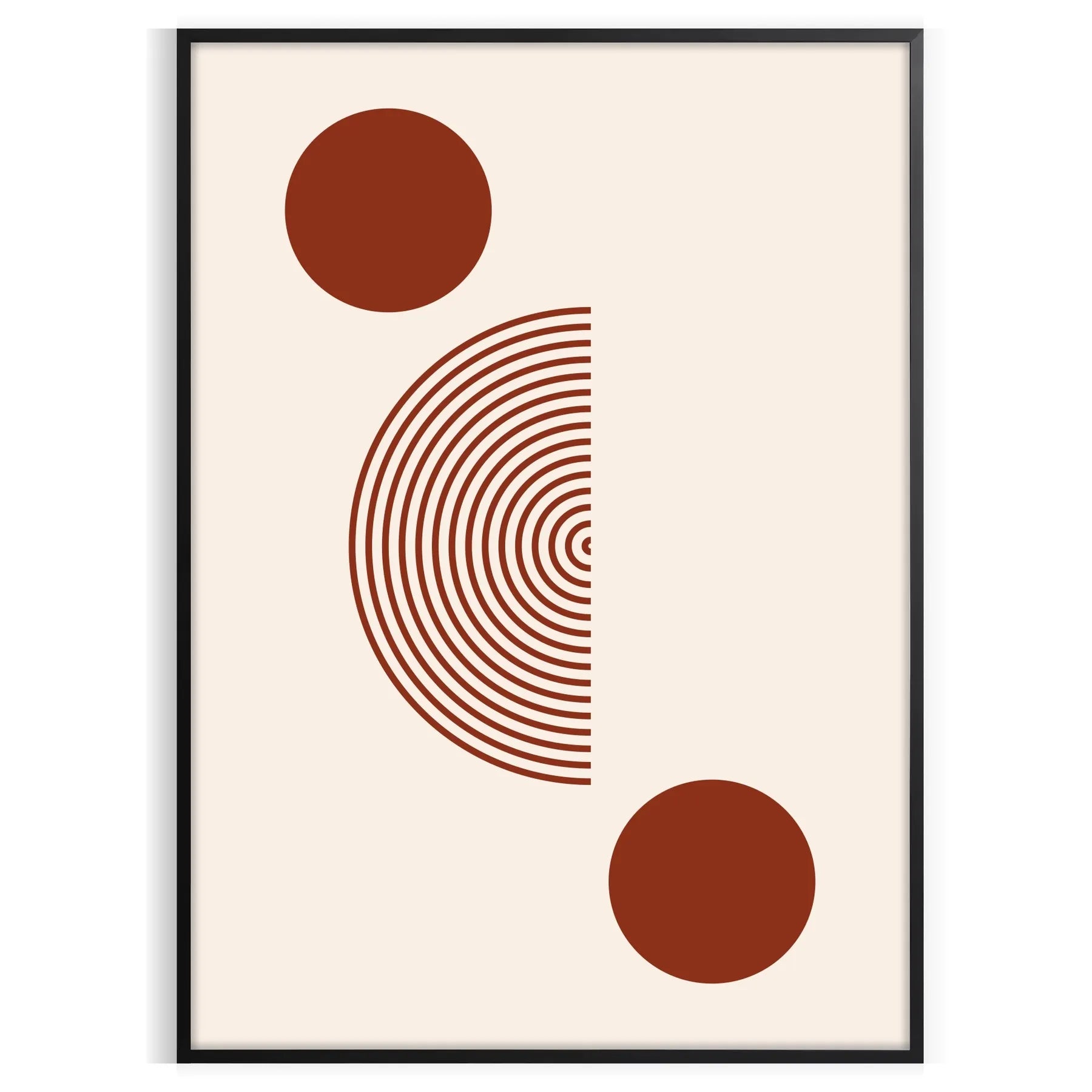 home decor boho wall art poster abstract bohemian designs gift space artistic print vibes life sizes A4 cm A0