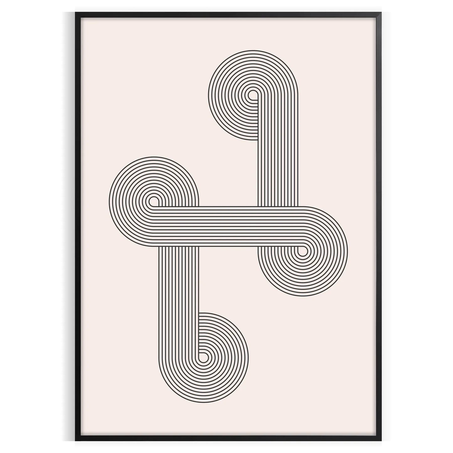 space Boho Chic Wall Art stunning abstract 12 poster serene gray green hues gift own home print elegance style room