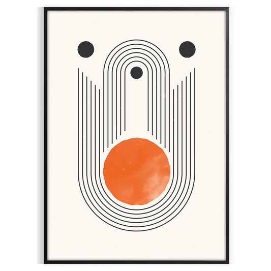 space Boho Framed Wall Art captivating Abstract 28 design vibrant poster touch eclectic charm room unique gift striking decor piece standalone print