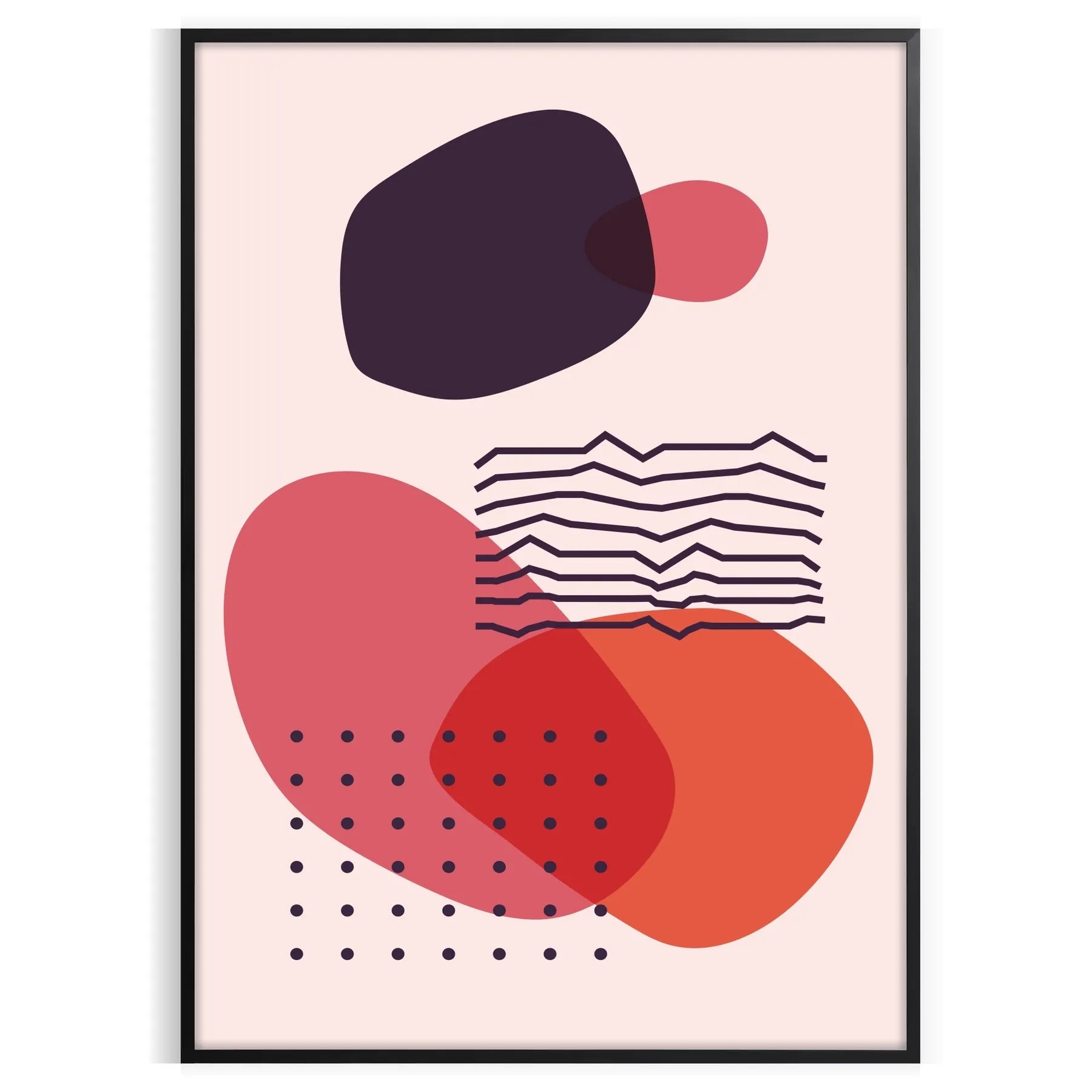 space large boho wall art poster mesmerizing abstract designs striking print touch artistic flair room ideal artwork gift unframed version perfect fit