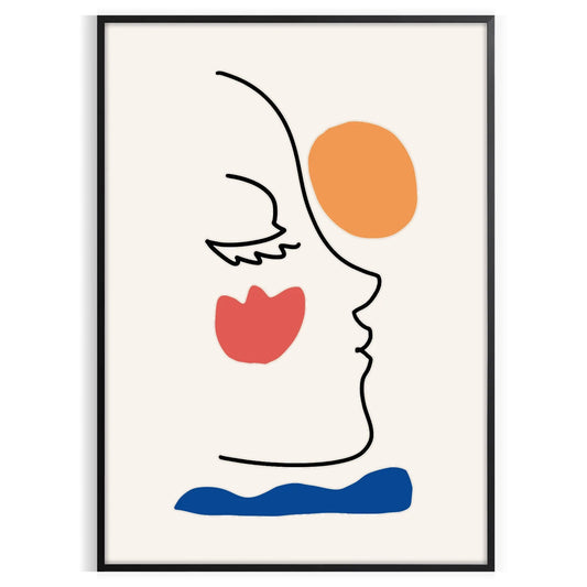 space boho wall art stunning abstract poster earthy tones intricate designs perfect bohemian touch room unique gift centerpiece sizes A4 cm A0