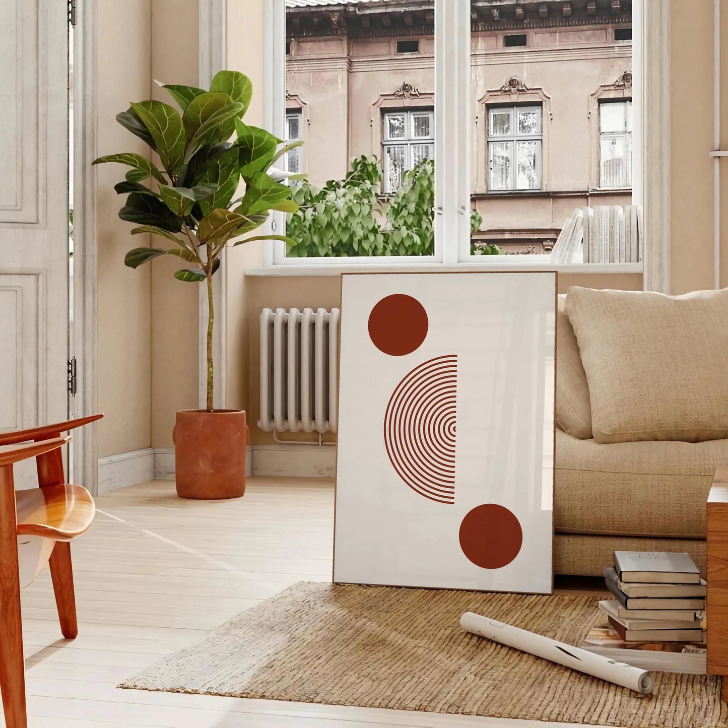 home decor boho wall art poster abstract bohemian designs gift space artistic print vibes life sizes A4 cm A0