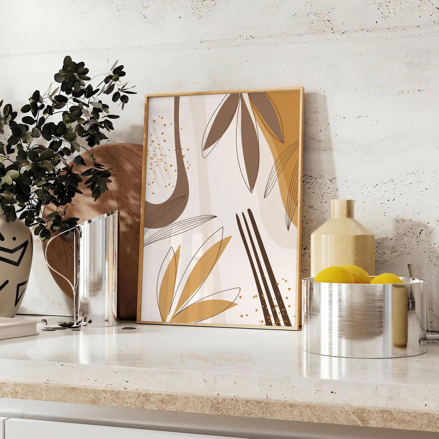 space boho wall art bohemian abstract poster touch chic elegance room gift artwork available various sizes style A4 cm A0 decor today