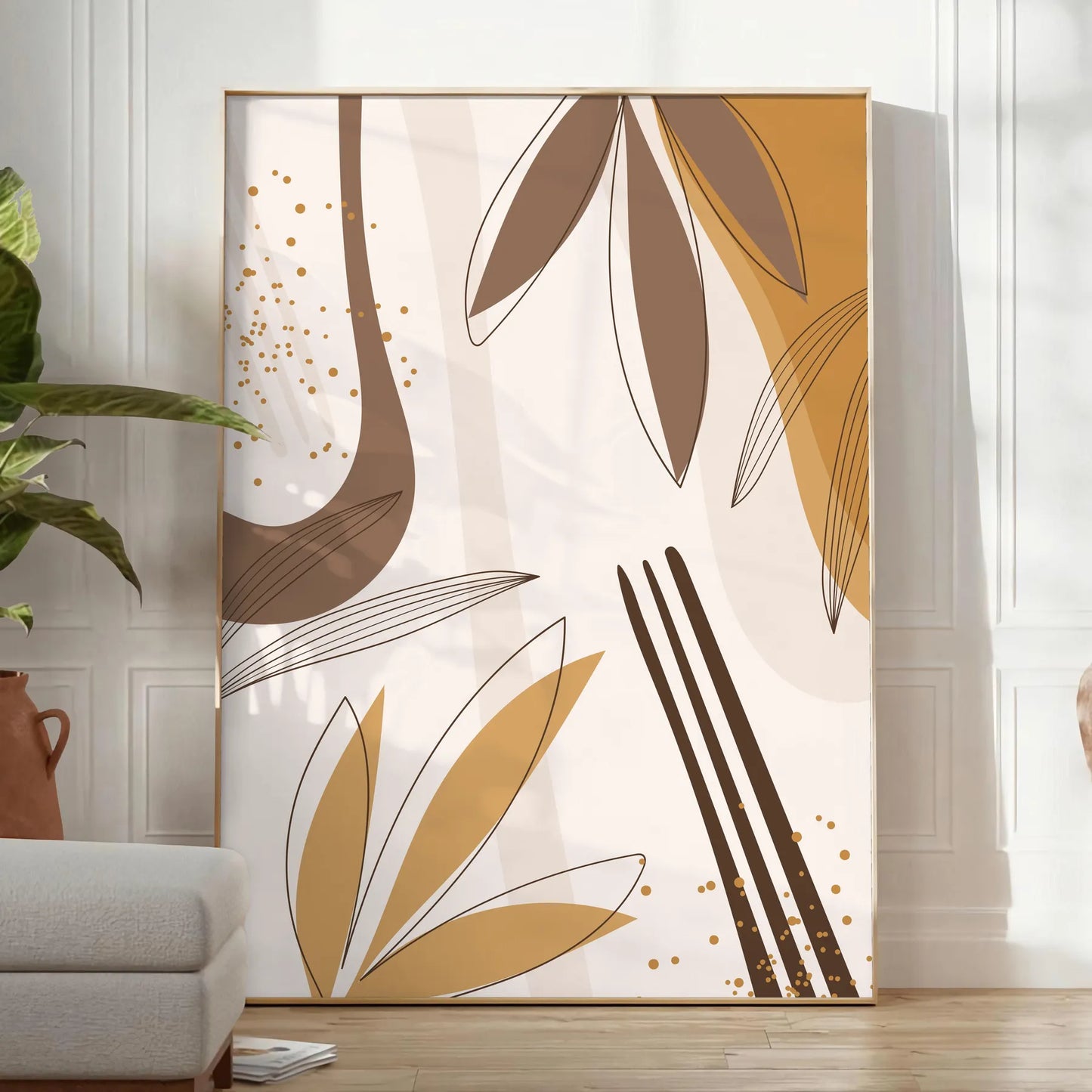 space boho wall art bohemian abstract poster touch chic elegance room gift artwork available various sizes style A4 cm A0 decor today