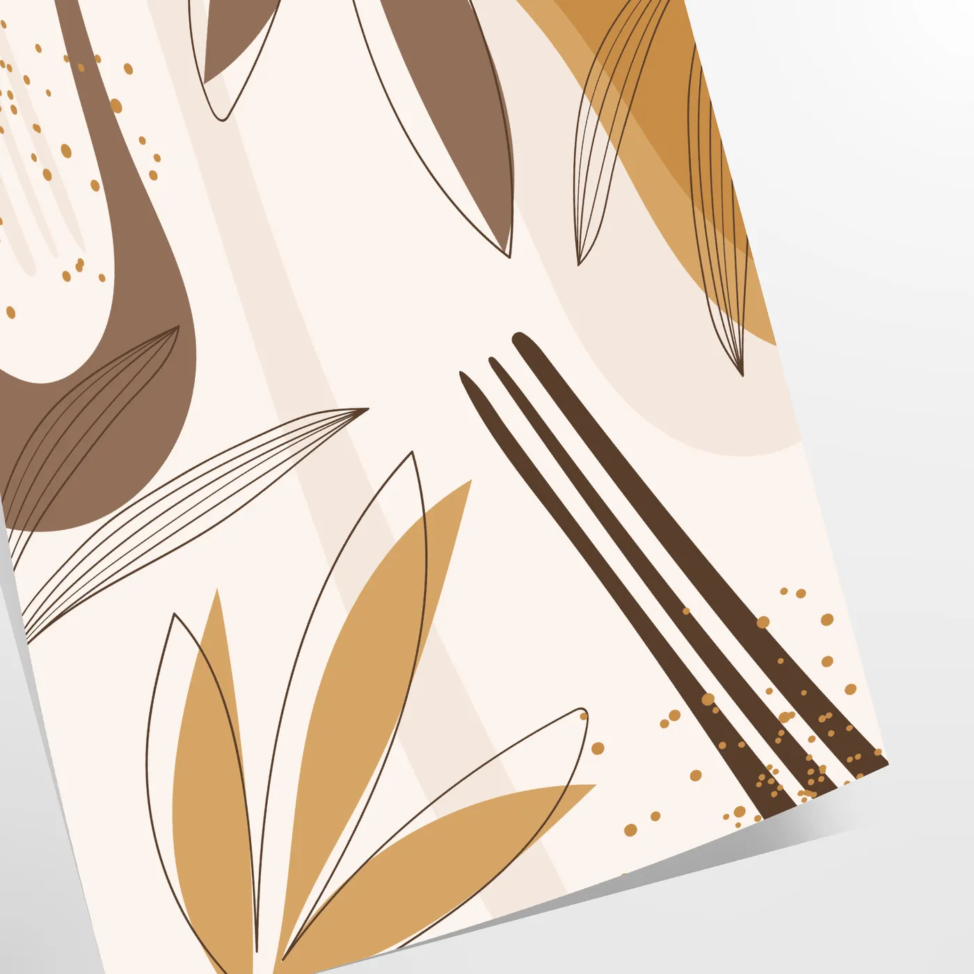 space boho wall art bohemian abstract poster touch chic elegance room gift artwork available various sizes style A4 cm A0 decor today