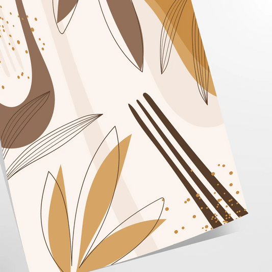 space boho wall art bohemian abstract poster touch chic elegance room gift artwork available various sizes style A4 cm A0 decor today