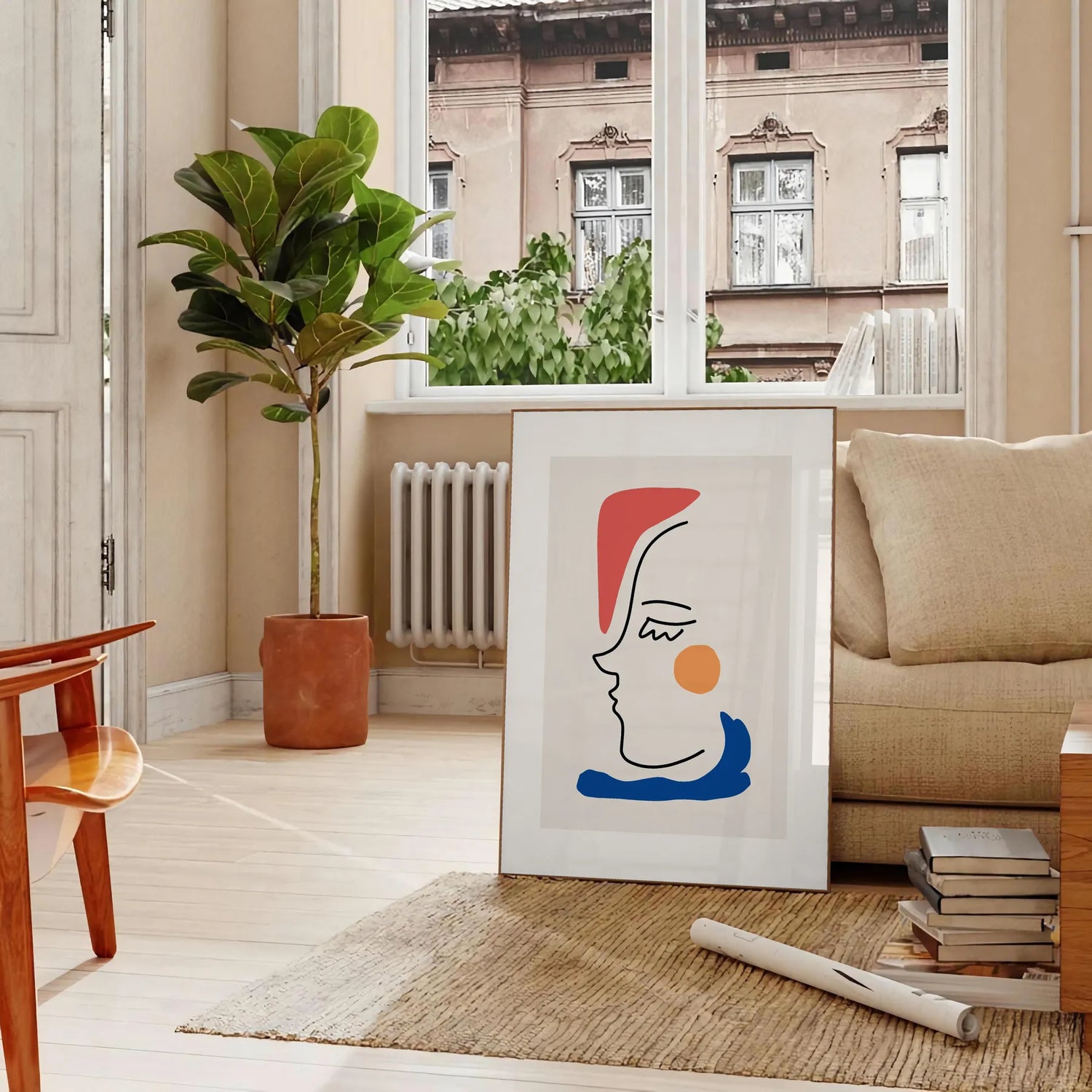 space Boho Poster Abstract 11 captivating wall art print modern design bohemian flair perfect gift home decor update sizes A4 cm A0 trendy interior