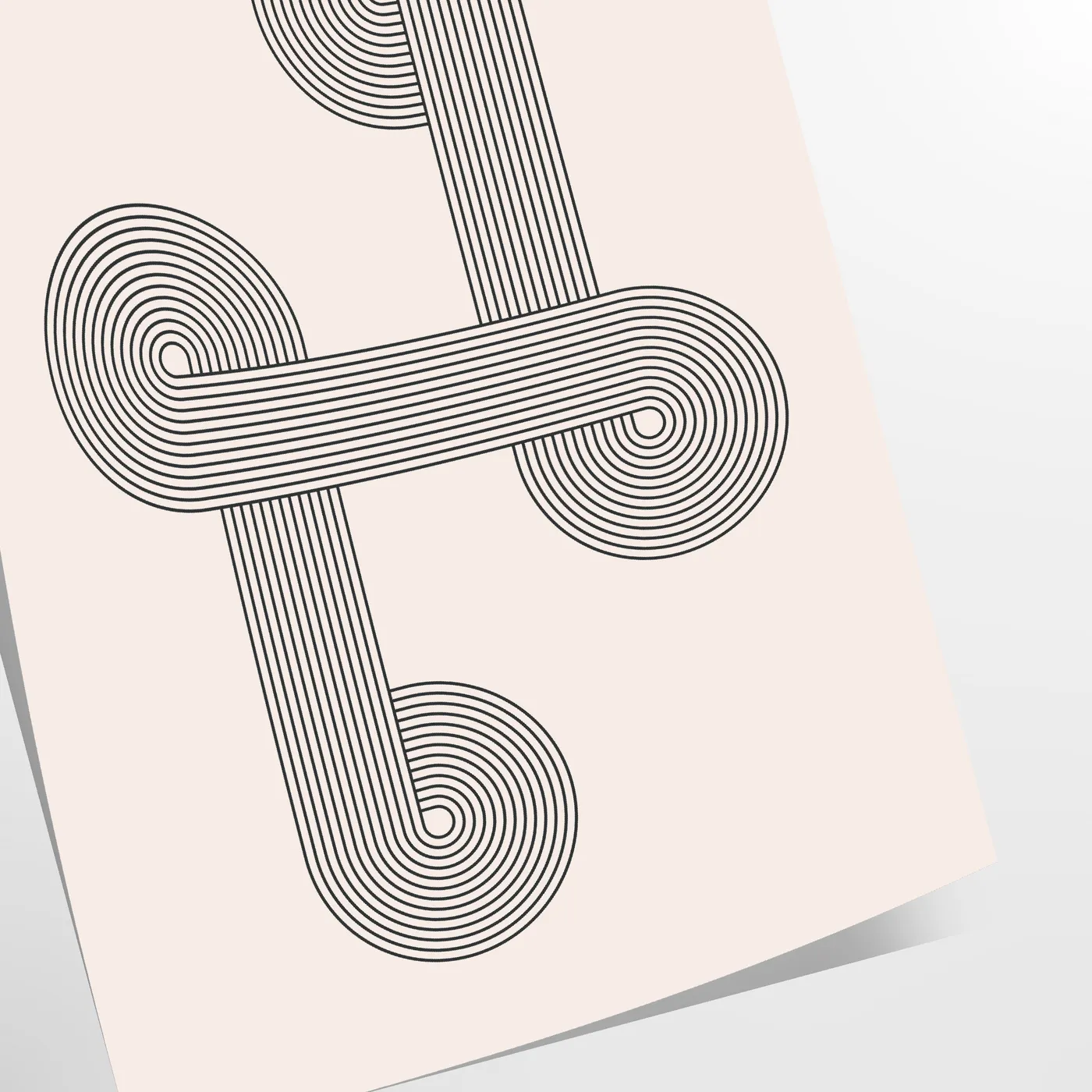 space Boho Chic Wall Art stunning abstract 12 poster serene gray green hues gift own home print elegance style room