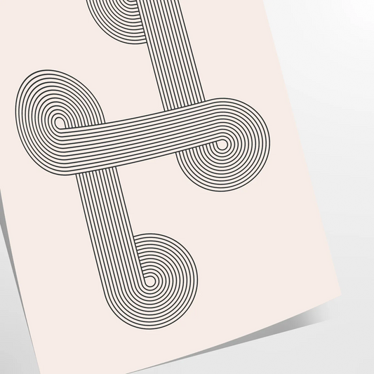 space Boho Chic Wall Art stunning abstract 12 poster serene gray green hues gift own home print elegance style room