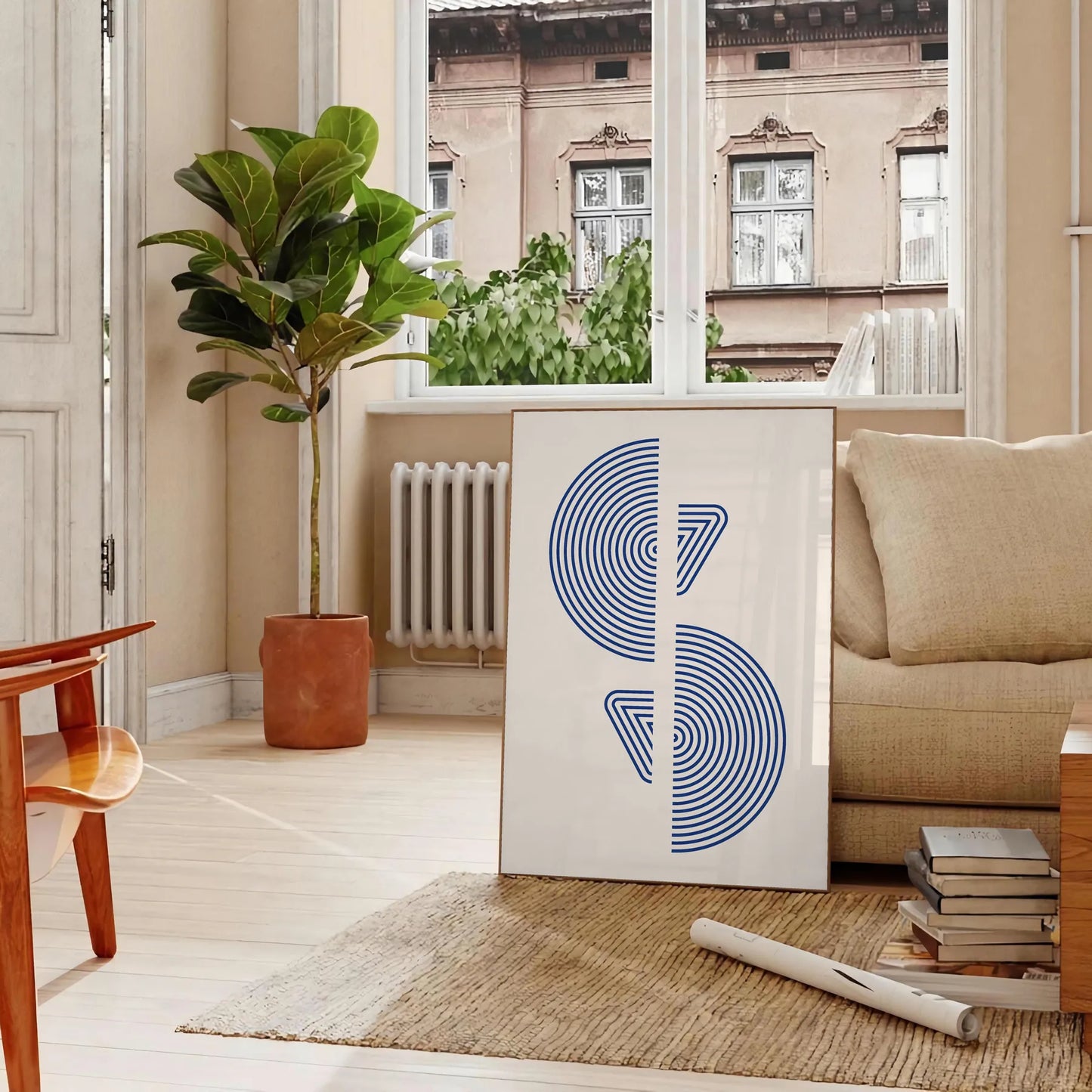 space colorful boho wall art Abstract 23 poster vibrant print life style room perfect gift various sizes A4 cm A0 ideal artwork creative sanctuary