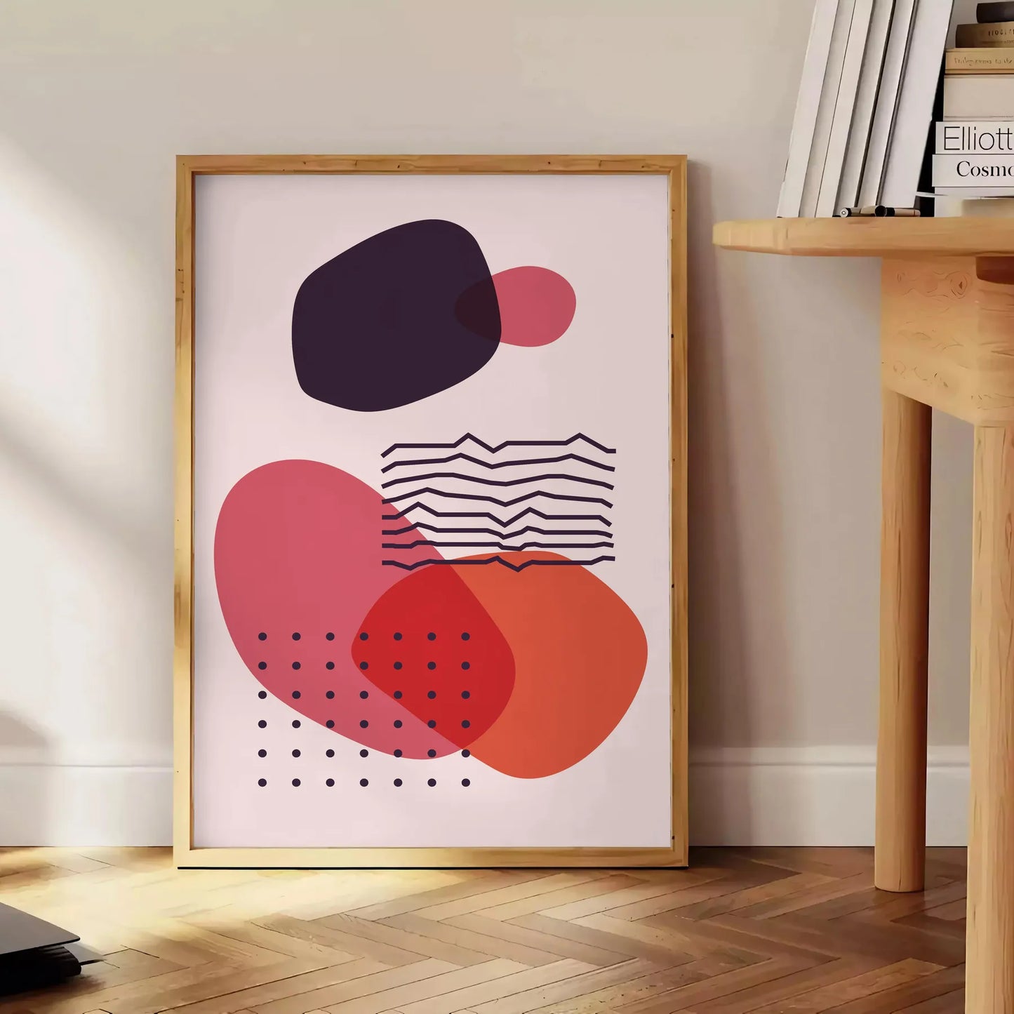 space large boho wall art poster mesmerizing abstract designs striking print touch artistic flair room ideal artwork gift unframed version perfect fit