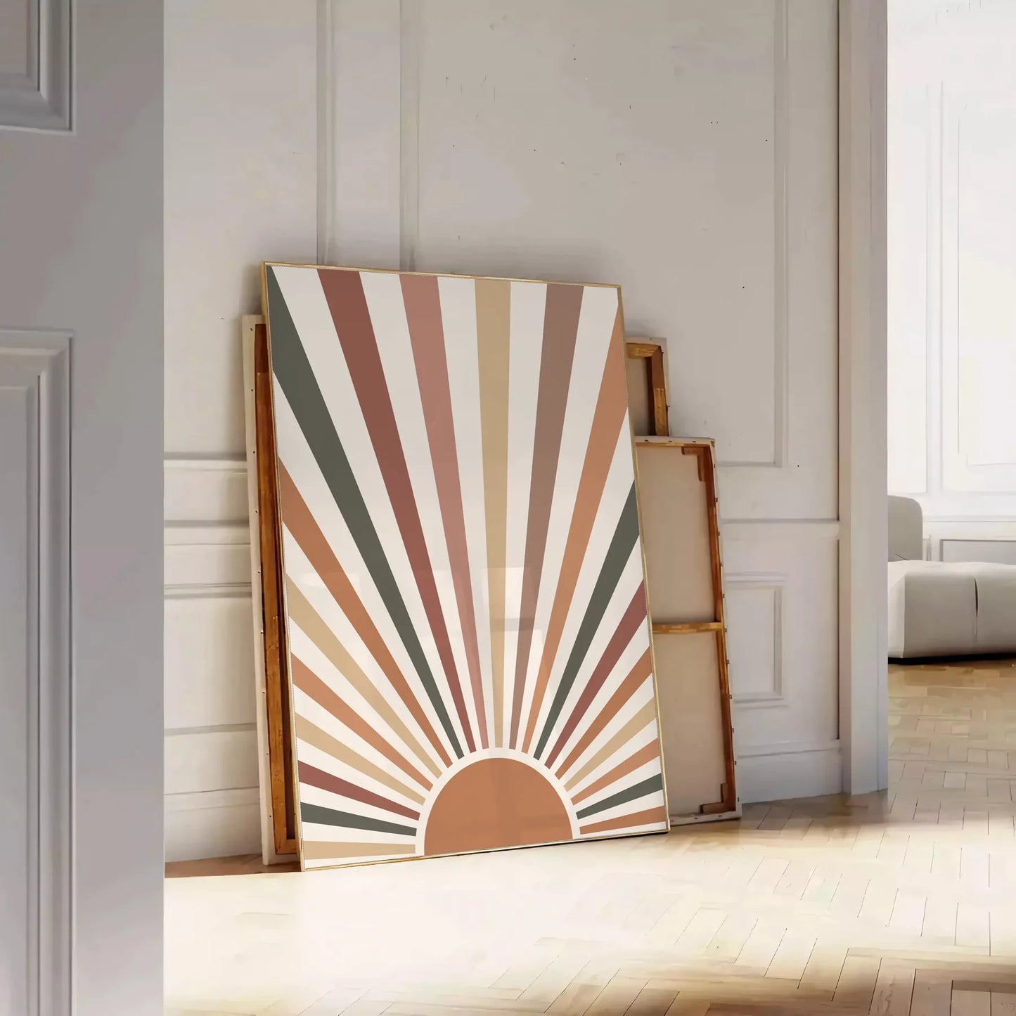 space Boho Abstract Wall Poster captivating print touch artistic flair decor style unique artwork wonderful gift needs