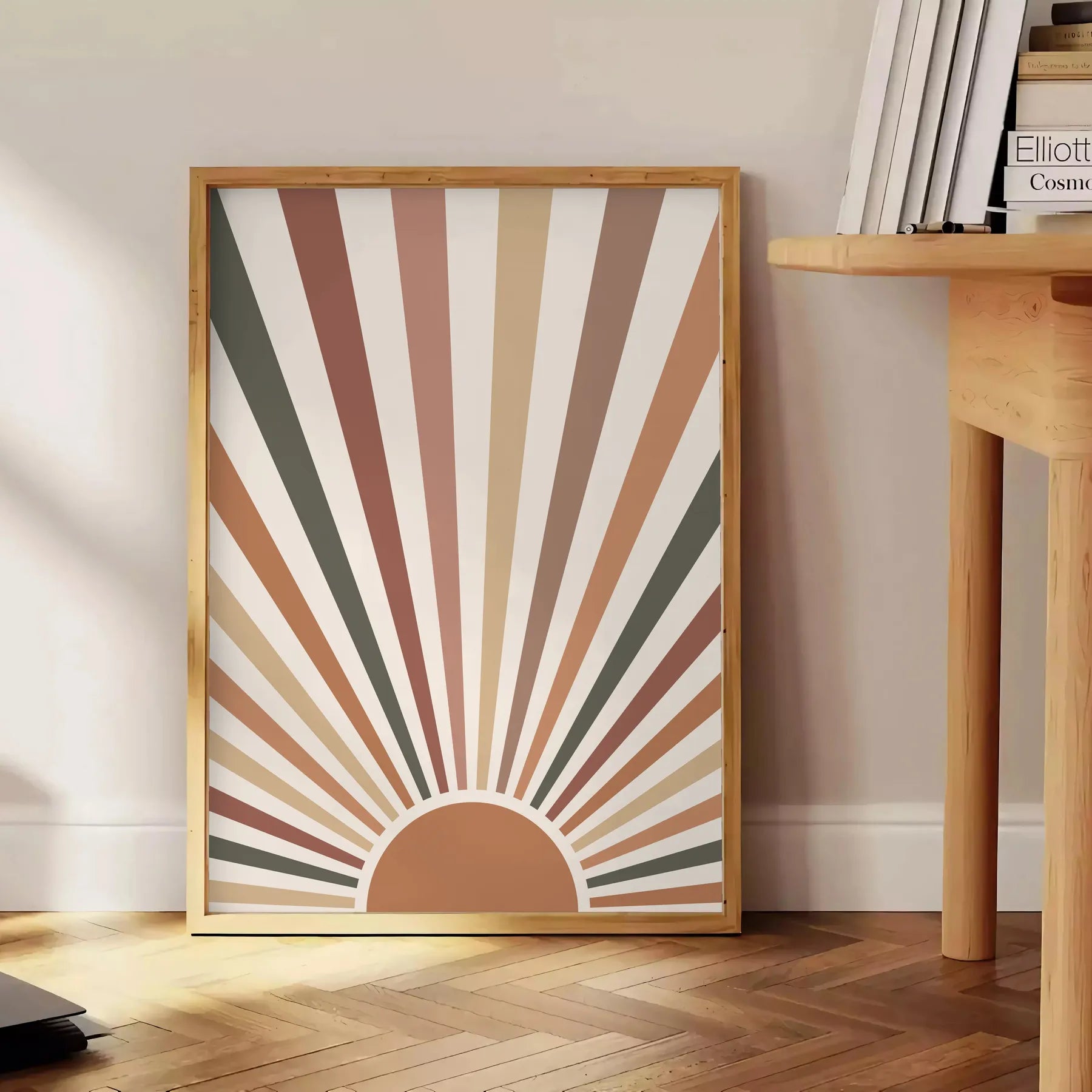 space Boho Abstract Wall Poster captivating print touch artistic flair decor style unique artwork wonderful gift needs