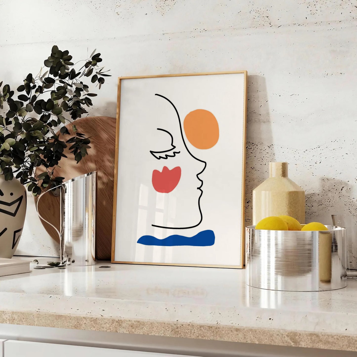 space boho wall art stunning abstract poster earthy tones intricate designs perfect bohemian touch room unique gift centerpiece sizes A4 cm A0